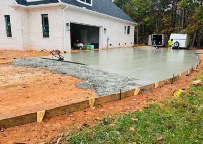 Installing Concrete Driveway